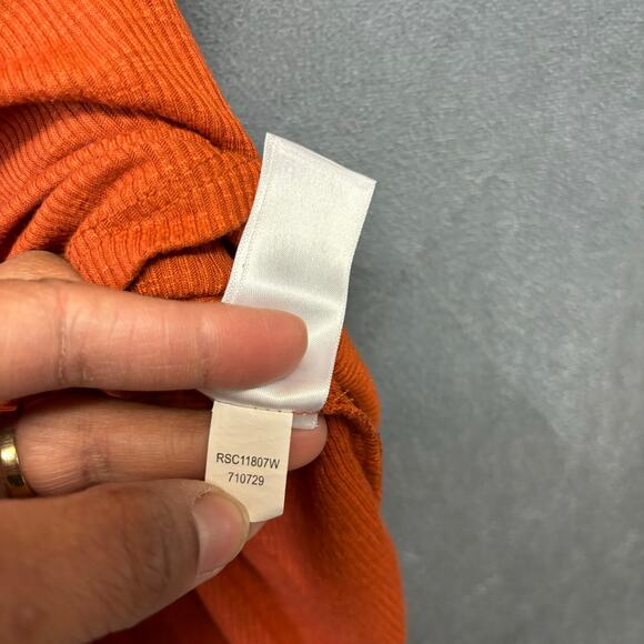 Rio & Rian Plus Size 1X Rustic Quaint Eyelet Crochet Dainty Western Cut Out - Picture 9 of 11